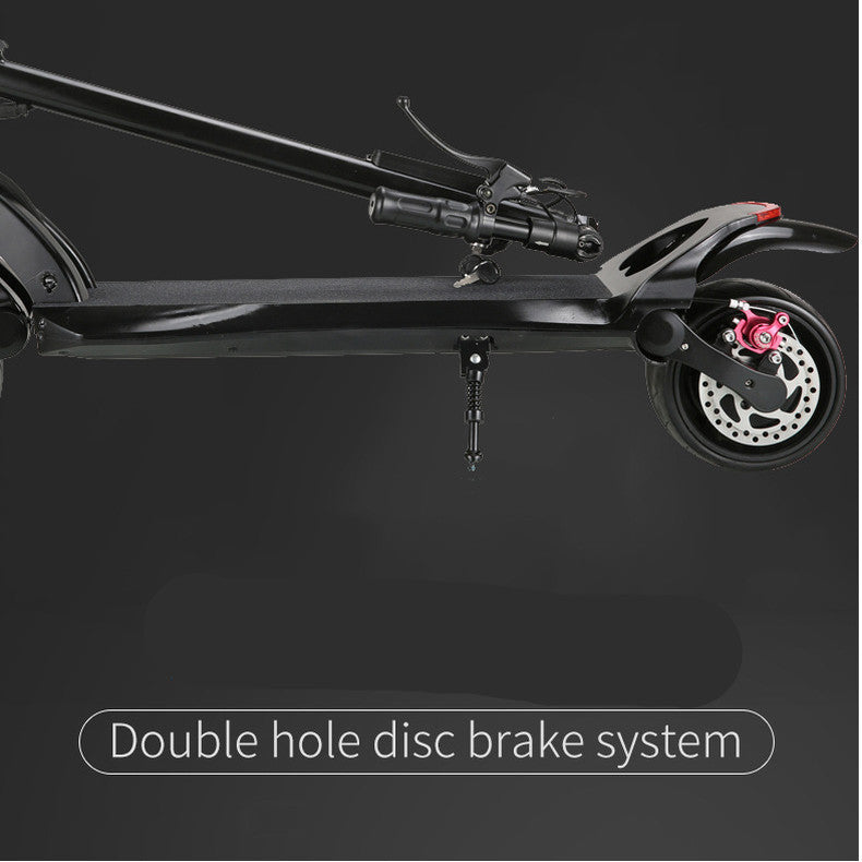 Double Drive Folding Scooter With Wide Tires - AMI Electronics & Sounds