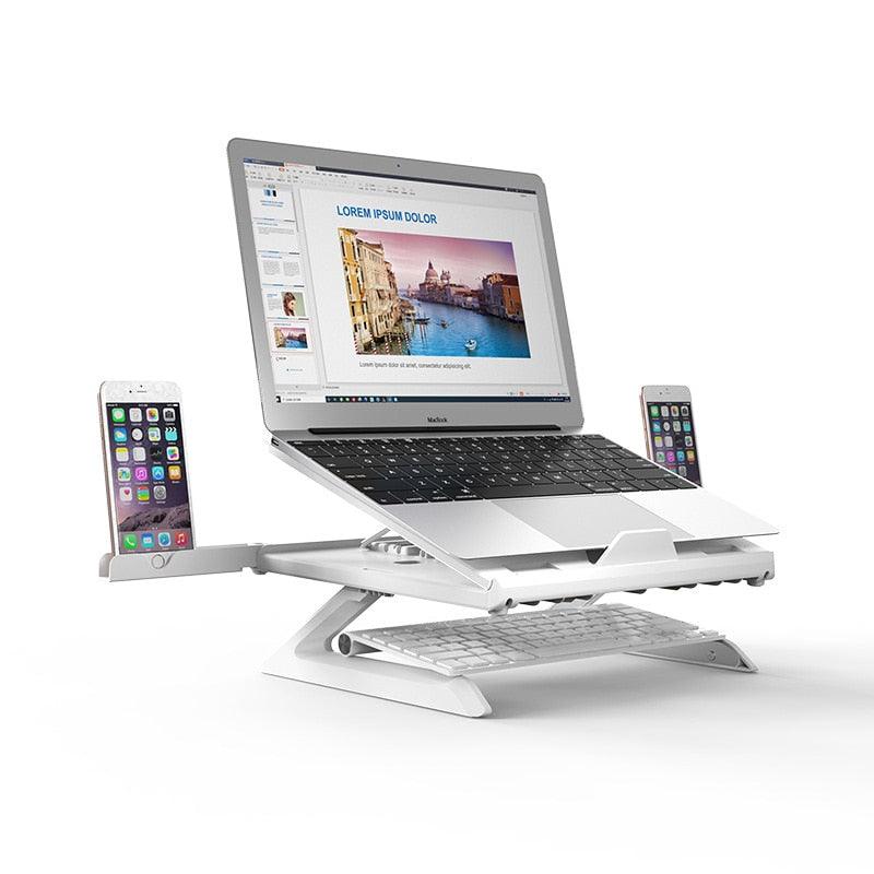 Notebook stand multifunctional folding lifting computer stand - AMI Electronics & Sounds