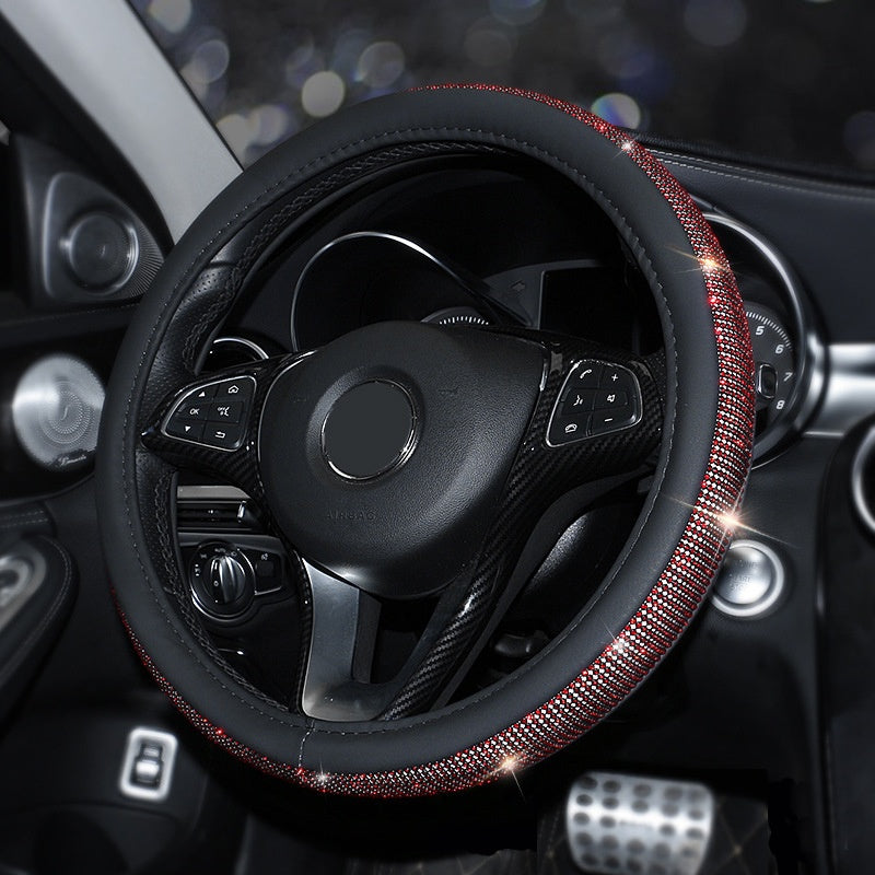 Rhinestone steering wheel cover - AMI Electronics & Sounds