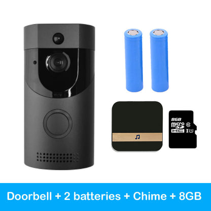 Home alarm smart wifi video doorbell wireless video intercom doorbell mobile phone remote video sea H1 program - AMI Electronics & Sounds