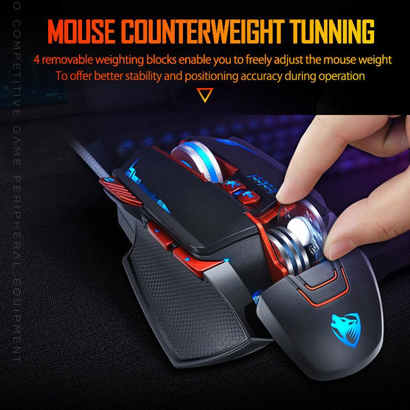 Thunder Wolf V9 gaming mouse gaming machine - AMI Electronics & Sounds