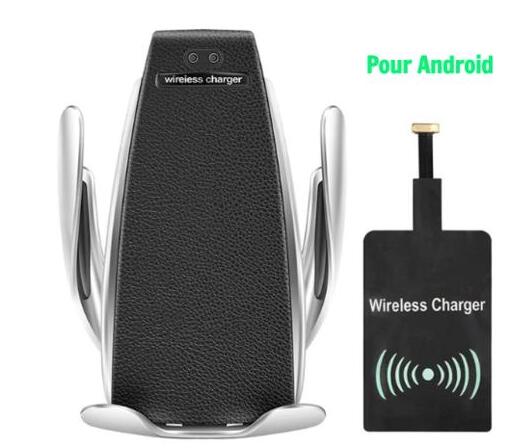 Car Wireless Charger 10W Induction Car Fast Wireless Charging With Car Phone Holder S5 - AMI Electronics & Sounds