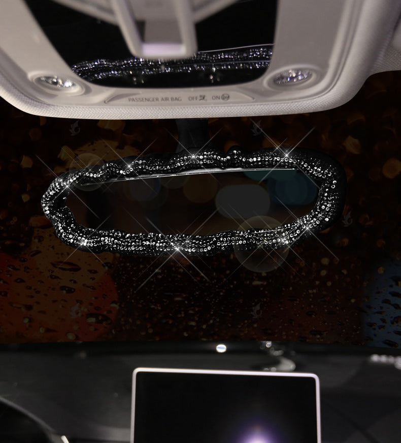 Diamond Steering Wheel Cover Rhinestones Crystals Car Handcraft Steering Wheel Covers - AMI Electronics & Sounds