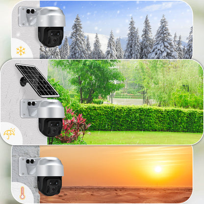 Solar Powered Wireless WiFi Surveillance Camera - AMI Electronics & Sounds