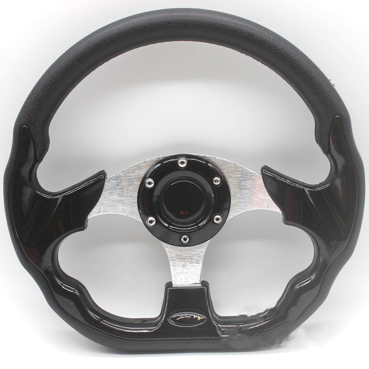 Car Steering Wheel Steering Wheel 520 Multicolor Racing Modified Steering Wheel Kart - AMI Electronics & Sounds