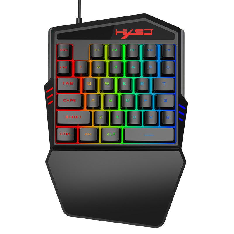 Colorful One-Handed Gaming Keyboard Compact - AMI Electronics & Sounds