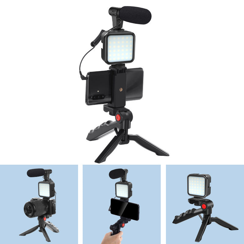 Compatible with Apple, Profession Vlog Tripod Kit Vlogging Photography With Smartphone Video Studio - AMI Electronics & Sounds