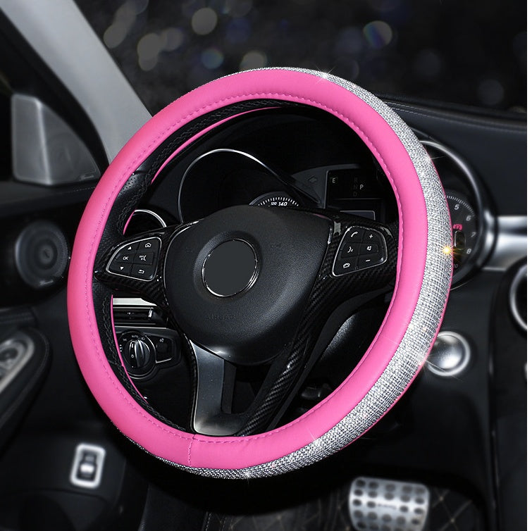 Rhinestone steering wheel cover - AMI Electronics & Sounds