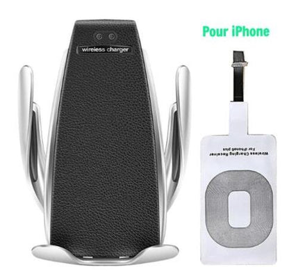 Car Wireless Charger 10W Induction Car Fast Wireless Charging With Car Phone Holder S5 - AMI Electronics & Sounds