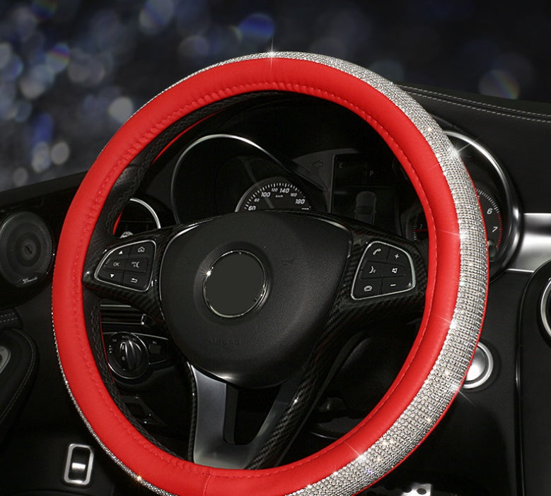 Rhinestone steering wheel cover - AMI Electronics & Sounds