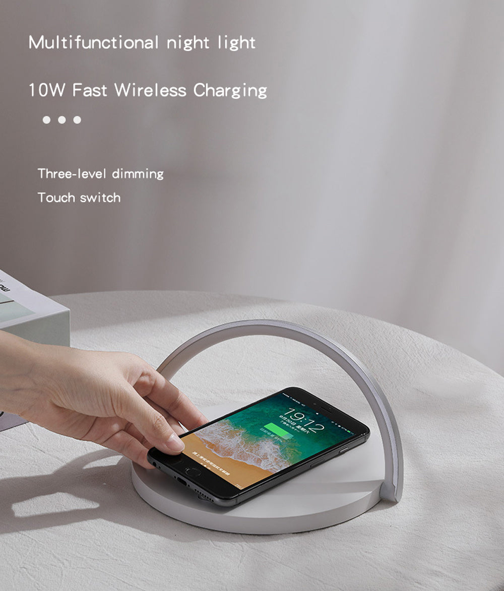 Fast Qi Wireless Charger Table Lamp - AMI Electronics & Sounds