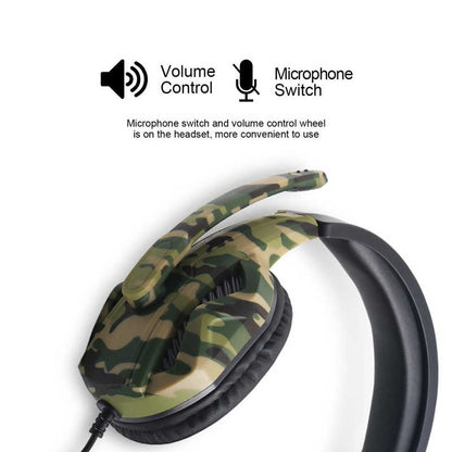 Camouflage gaming headset - AMI Electronics & Sounds