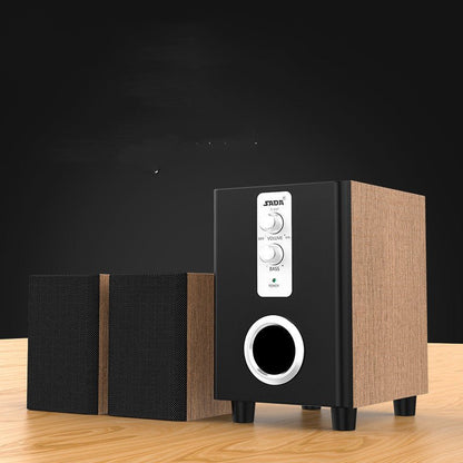 3 in 1 Home Speaker 3.5mm Wired Computer Speakers HD Sound USB Powered Sound Box - AMI Electronics & Sounds