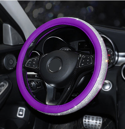 Rhinestone steering wheel cover - AMI Electronics & Sounds