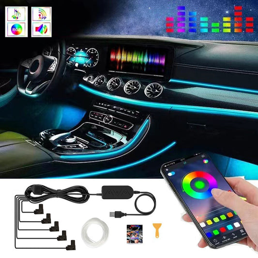 Car USB Atmosphere Light Modification Center Control Instrument Panel - AMI Electronics & Sounds