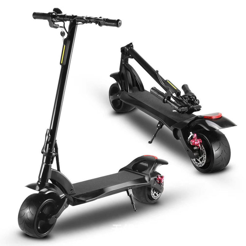 Double Drive Folding Scooter With Wide Tires - AMI Electronics & Sounds