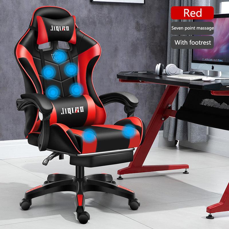 Men's Computer Home Comfort Ergonomic Dormitory Gaming Seat Swivel Chair - AMI Electronics & Sounds