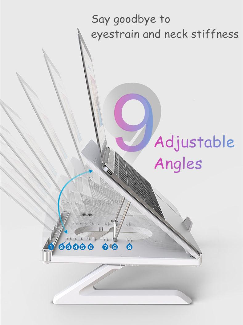 Notebook stand multifunctional folding lifting computer stand - AMI Electronics & Sounds