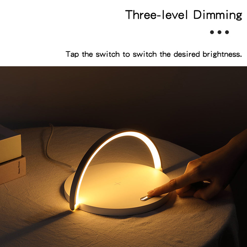 Fast Qi Wireless Charger Table Lamp - AMI Electronics & Sounds