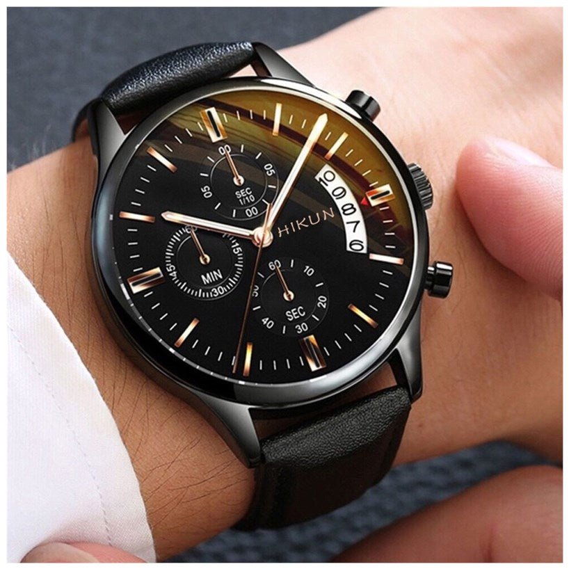 Men Watches Alloy Quartz Wristwatch Male Casual Wrist Wat - AMI Electronics & Sounds