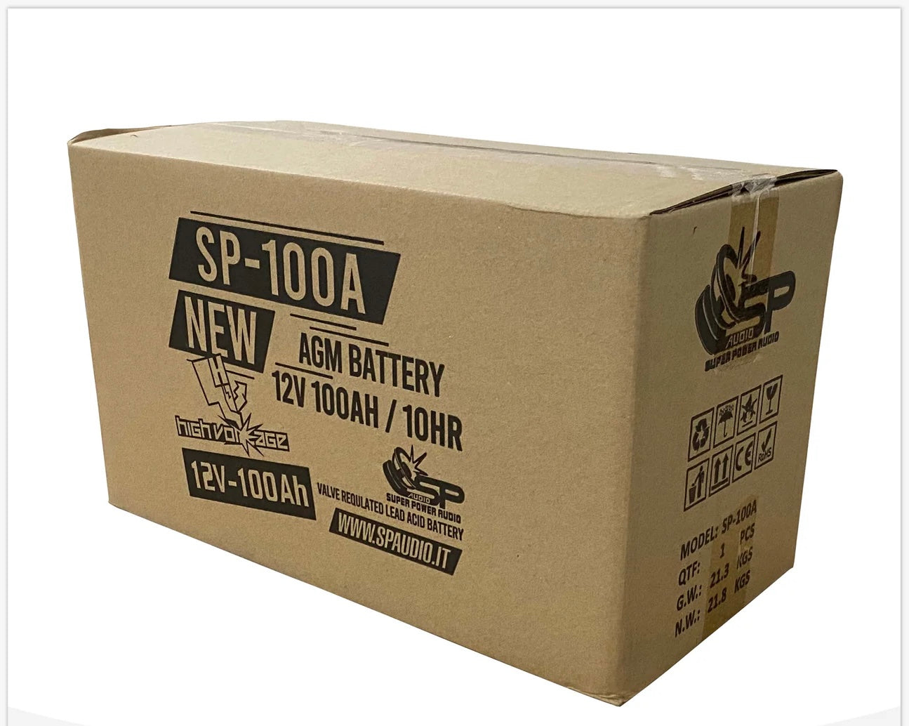 SP 100A AGM BATTERY LONG LIFE SPL (Pre-order)