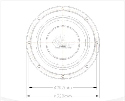 SP 12CW ENTRY LEVEL SUBWOOFER 12"/30CM 300W RMS (Pre-order)