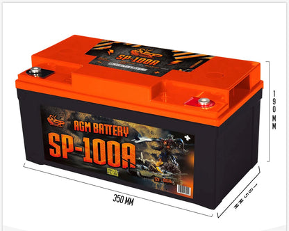 SP 100A AGM BATTERY LONG LIFE SPL (Pre-order)