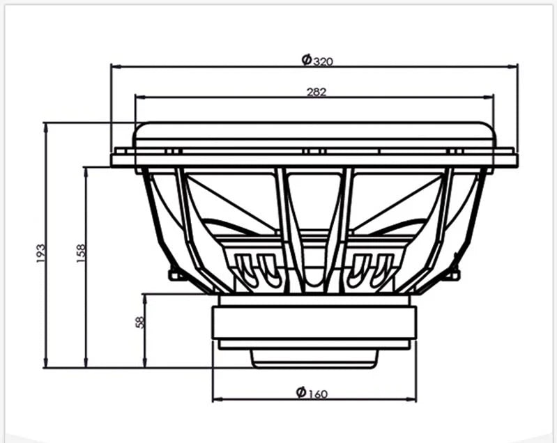 SP 12C SUBWOOFER 12"/30CM 400W RMS (Pre-order)