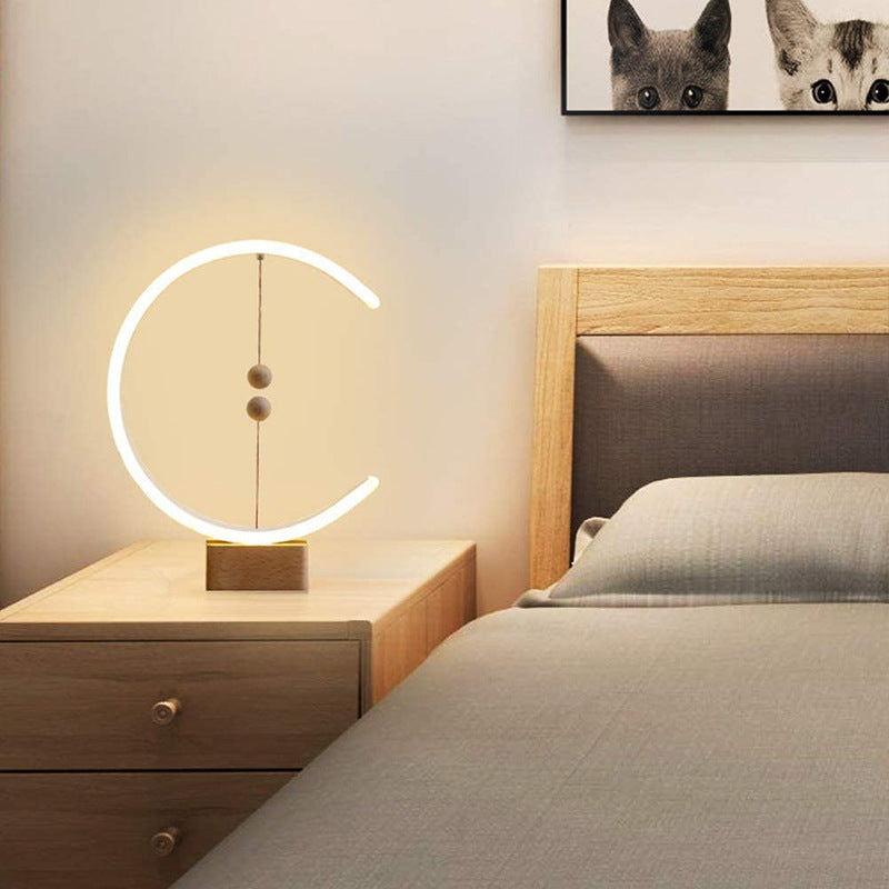 Smart Remote Control Creative Table Lamp Magnetic Suspension - AMI Electronics & Sounds