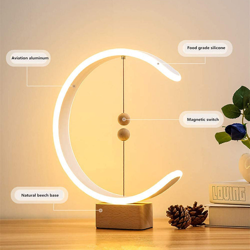 Smart Remote Control Creative Table Lamp Magnetic Suspension - AMI Electronics & Sounds