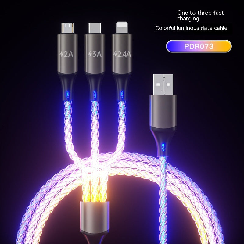 RGB Charging Data Cable Magic Color - AMI Electronics & Sounds