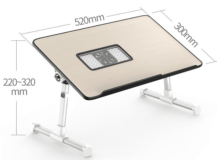 Adjustable Laptop Desk Stand Foldable Notebook Laptop Bed Table Can be Lifted Standing - AMI Electronics & Sounds