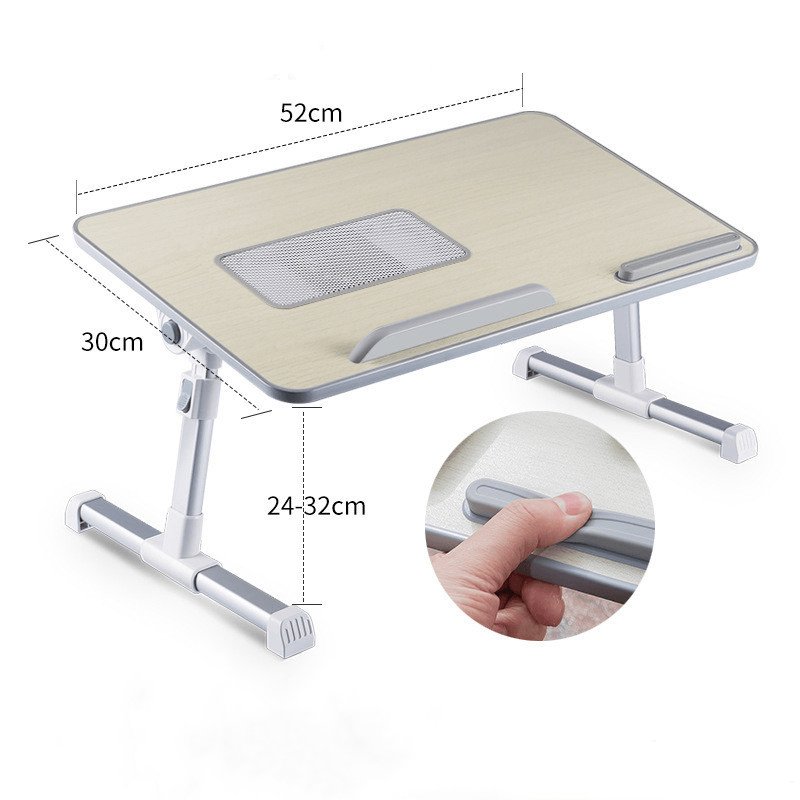 Adjustable Laptop Desk Stand Foldable Notebook Laptop Bed Table Can be Lifted Standing - AMI Electronics & Sounds