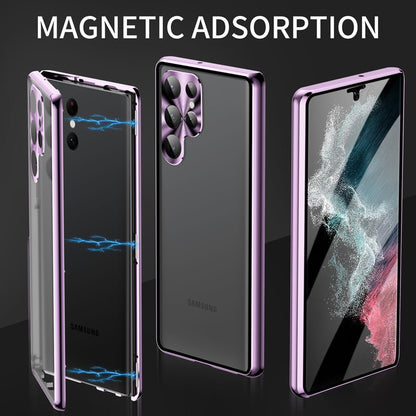 Applicable To S24Ultra Peep - proof Magnetic Mirror Universal Magnetic King Phone Case - AMI Electronics & Sounds