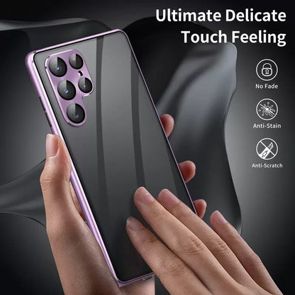 Applicable To S24Ultra Peep - proof Magnetic Mirror Universal Magnetic King Phone Case - AMI Electronics & Sounds