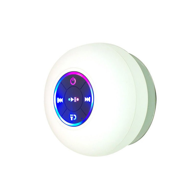 Big Suction Cup Waterproof Bluetooth Speaker LED Light Emitting - AMI Electronics & Sounds