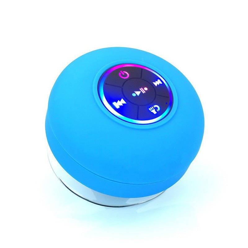 Big Suction Cup Waterproof Bluetooth Speaker LED Light Emitting - AMI Electronics & Sounds