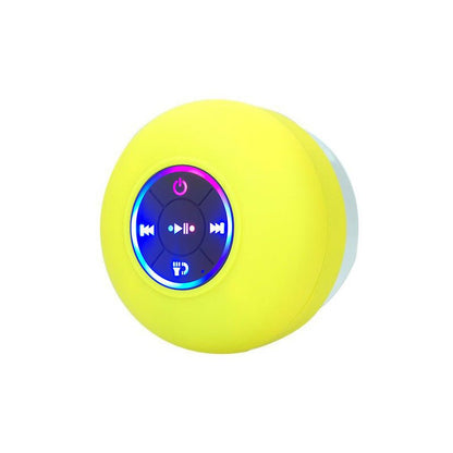 Big Suction Cup Waterproof Bluetooth Speaker LED Light Emitting - AMI Electronics & Sounds