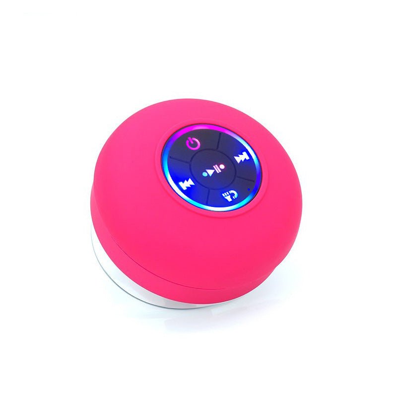 Big Suction Cup Waterproof Bluetooth Speaker LED Light Emitting - AMI Electronics & Sounds