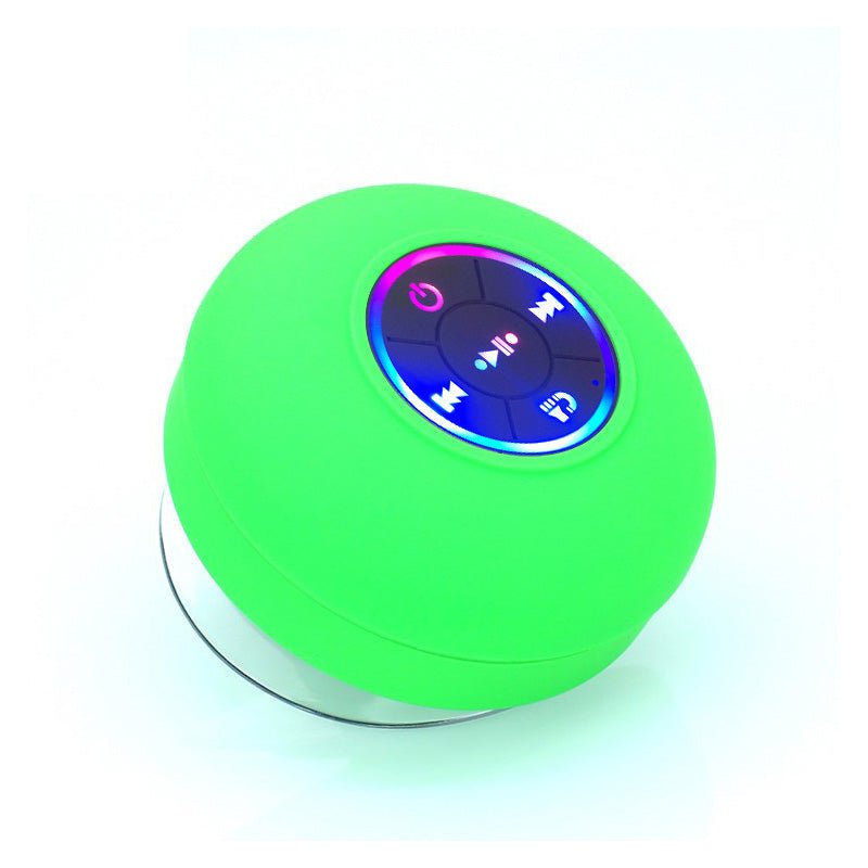 Big Suction Cup Waterproof Bluetooth Speaker LED Light Emitting - AMI Electronics & Sounds