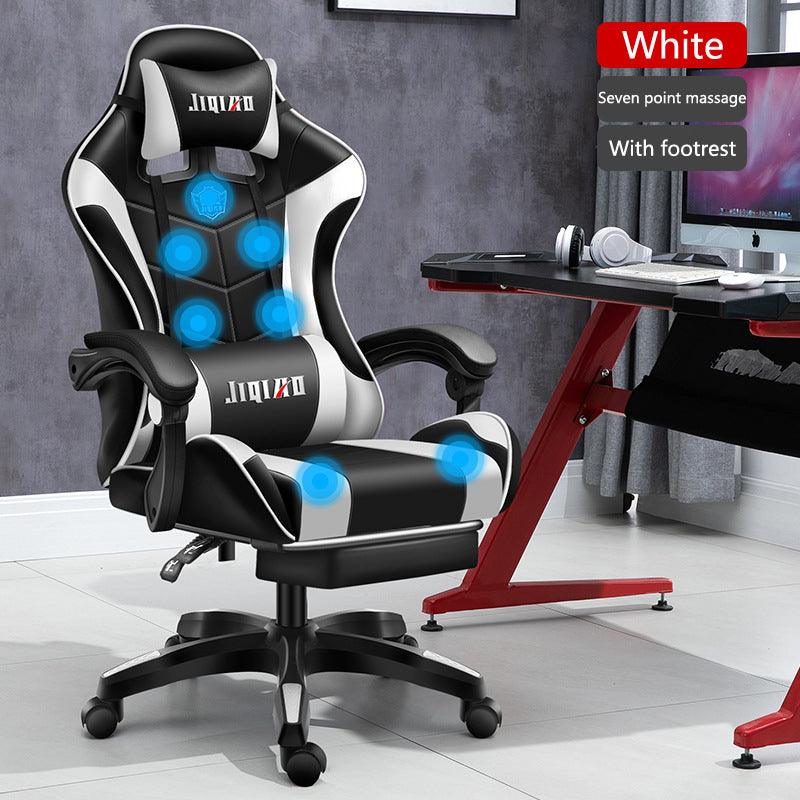 Men's Computer Home Comfort Ergonomic Dormitory Gaming Seat Swivel Chair - AMI Electronics & Sounds