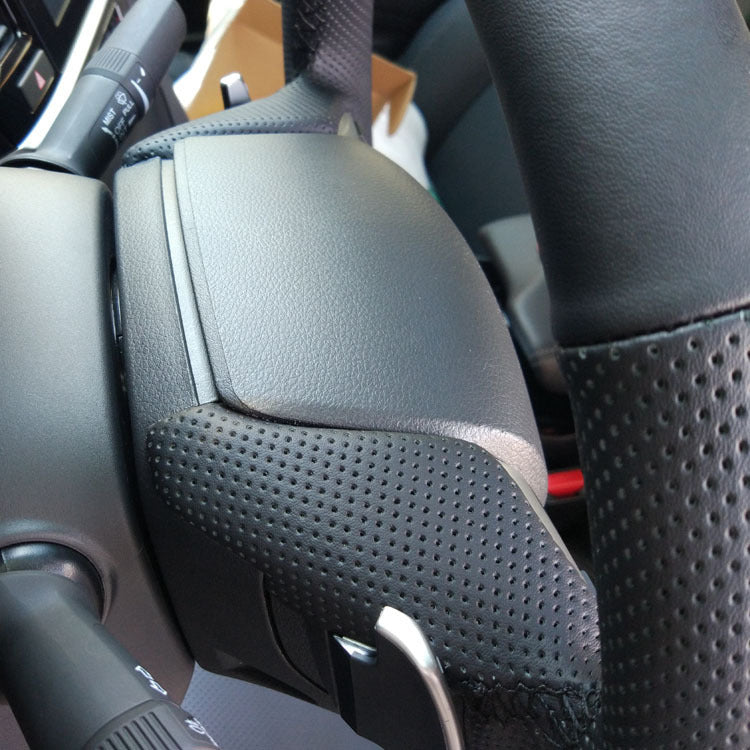 Hand Stitched Leather Steering Wheel Cover - AMI Electronics & Sounds