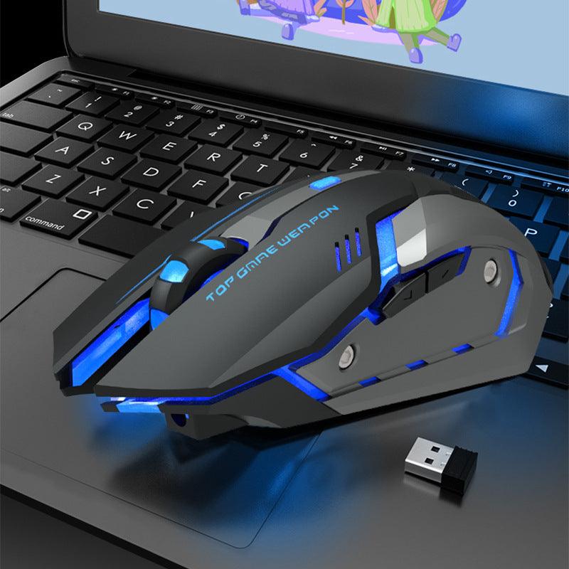 Wireless Charging Silent Gaming Mouse Machinery - AMI Electronics & Sounds