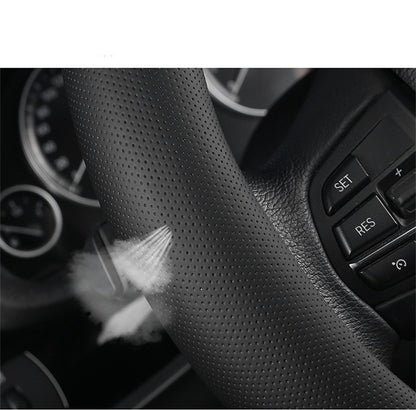 Carbon Fiber Leather Steering Wheel Cover - AMI Electronics & Sounds